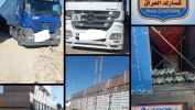 ضبط (٨) شاحنات مخالفة عند مداخل مدينة  الرمادي